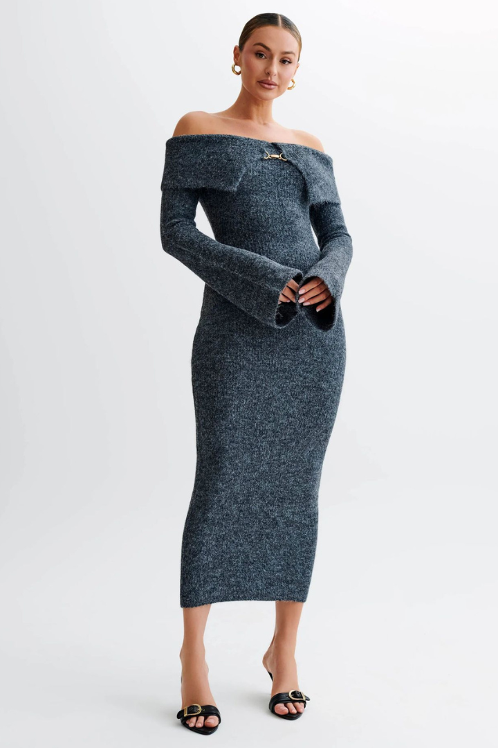 LIzzy™ | Midi Long Dress Knit