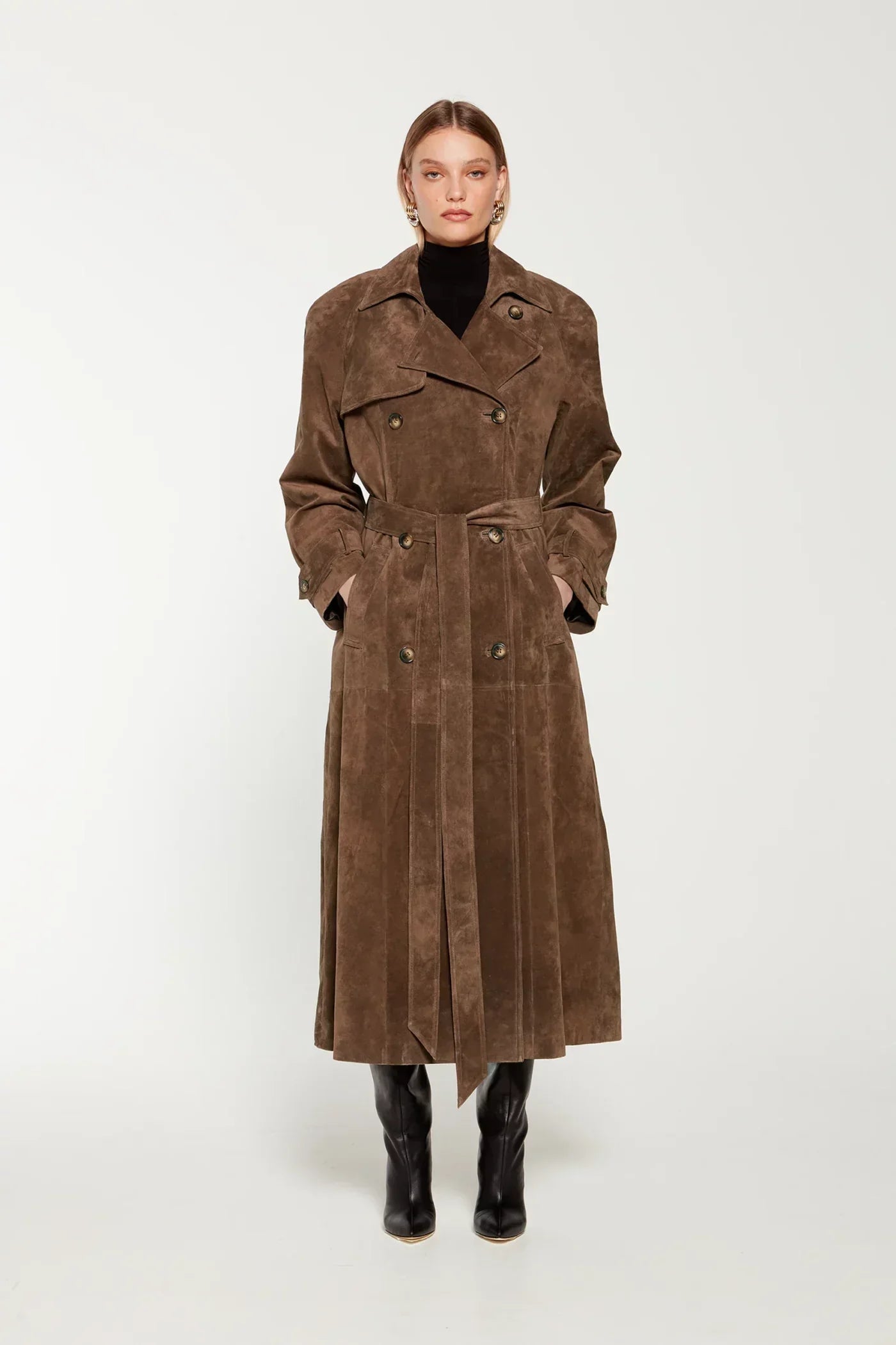 Sibba Suede™ | Trenchcoat