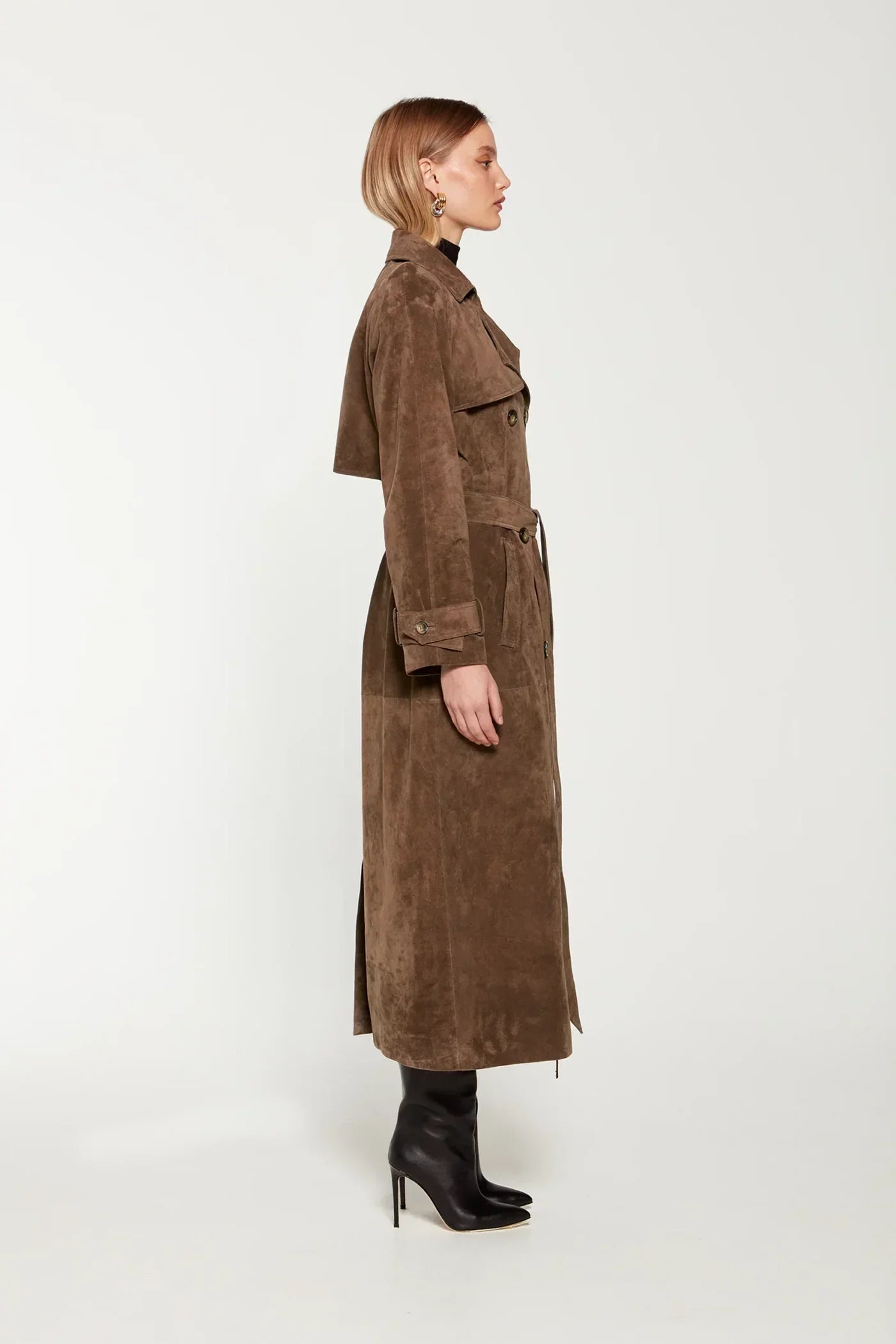 Sibba Suede™ | Trenchcoat