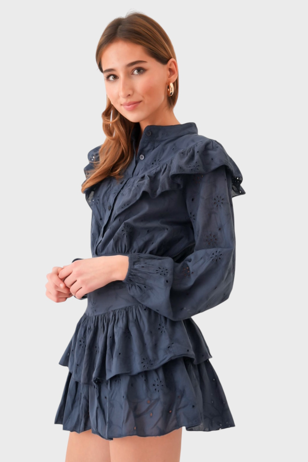 Toscane dress navy