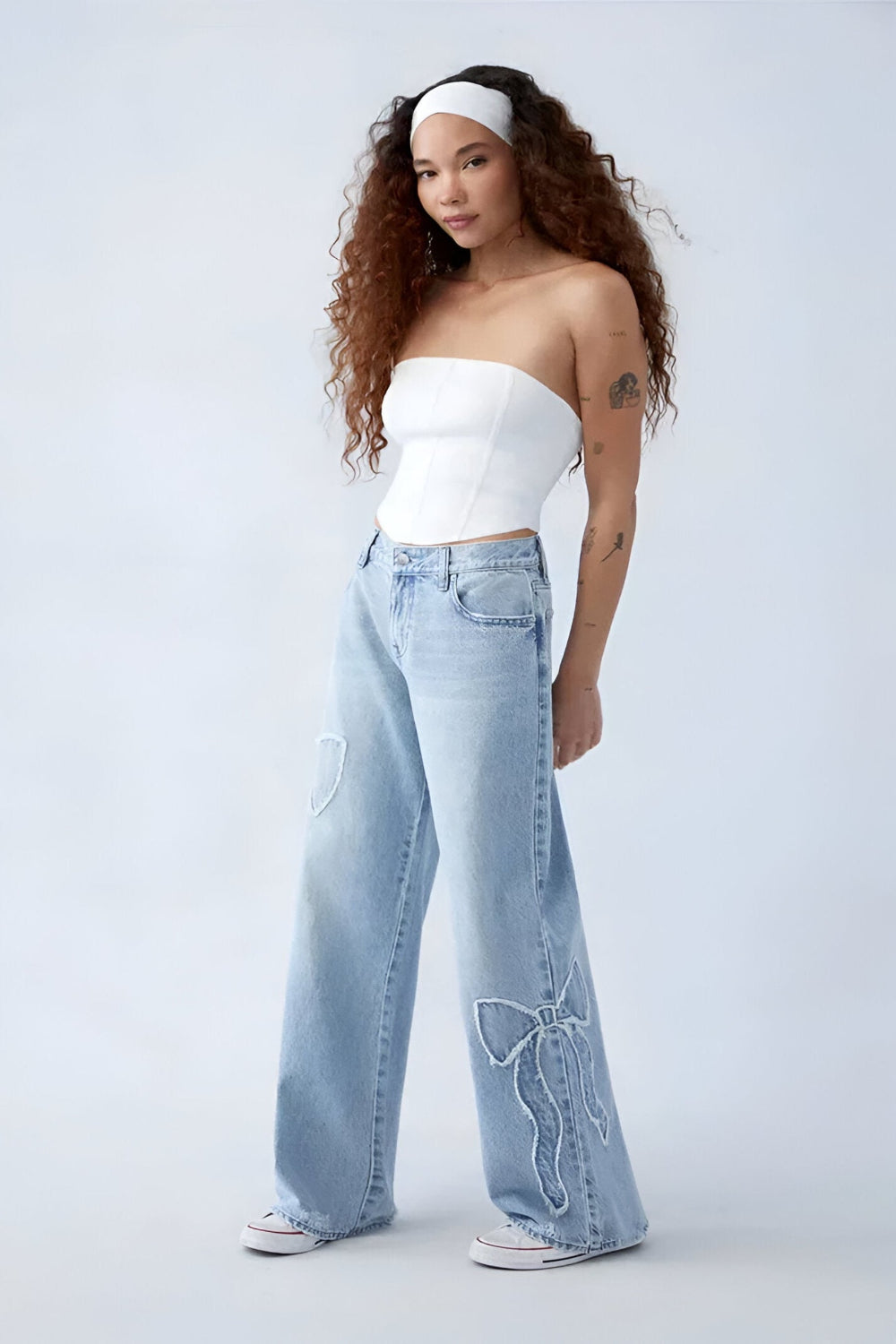 Belle™ | Bow Jeans