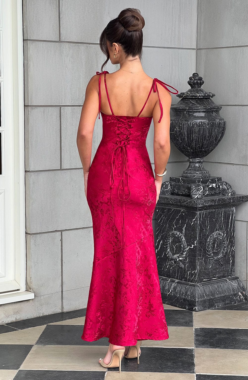 Kyara™ | Red Whitney Maxi Dress