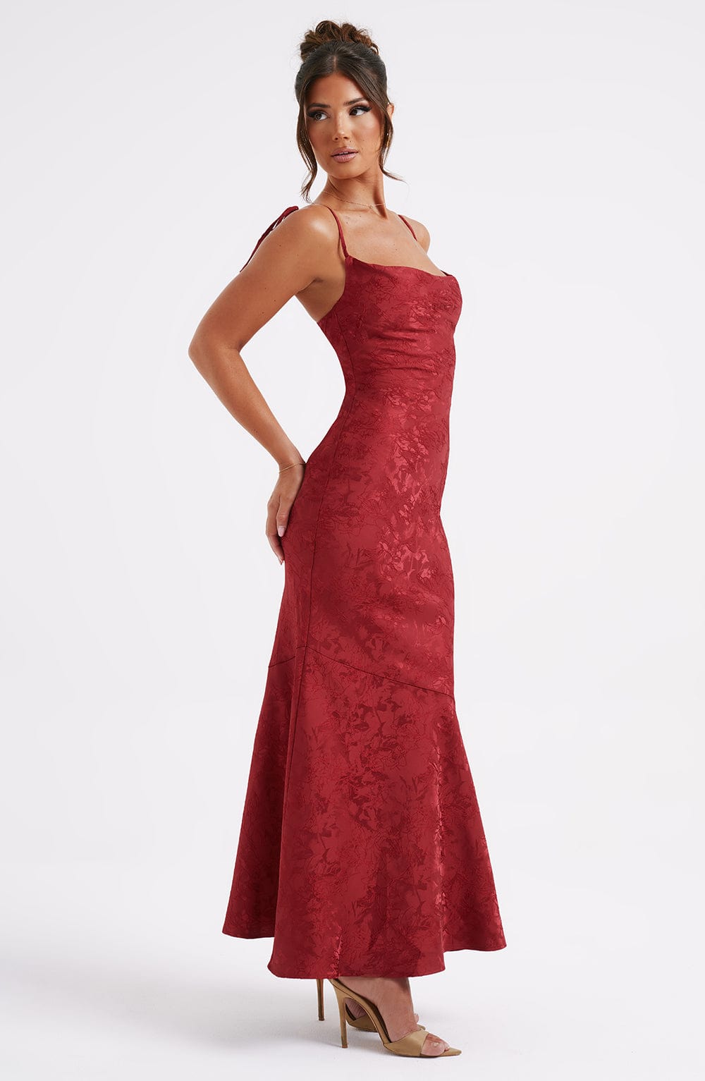 Kyara™ | Red Whitney Maxi Dress